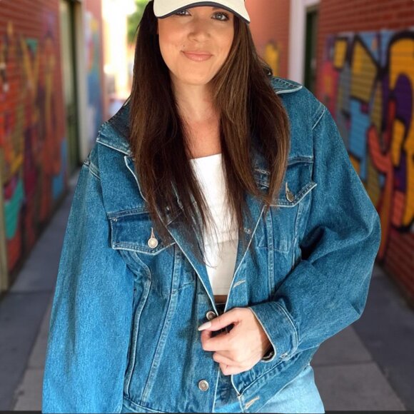 Vintage Other - Vintage 90s Wrangler Hero Denim Jean Trucker Jacket